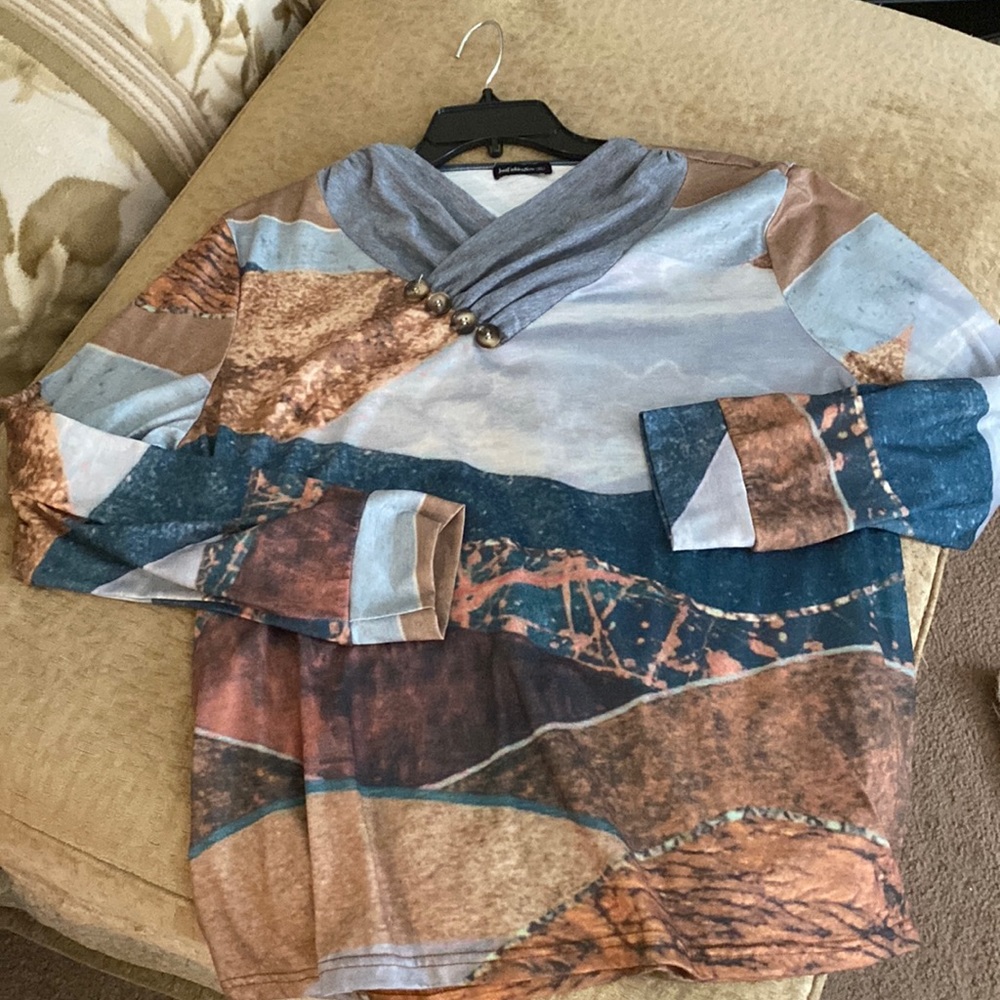 Fall colors long sleeve